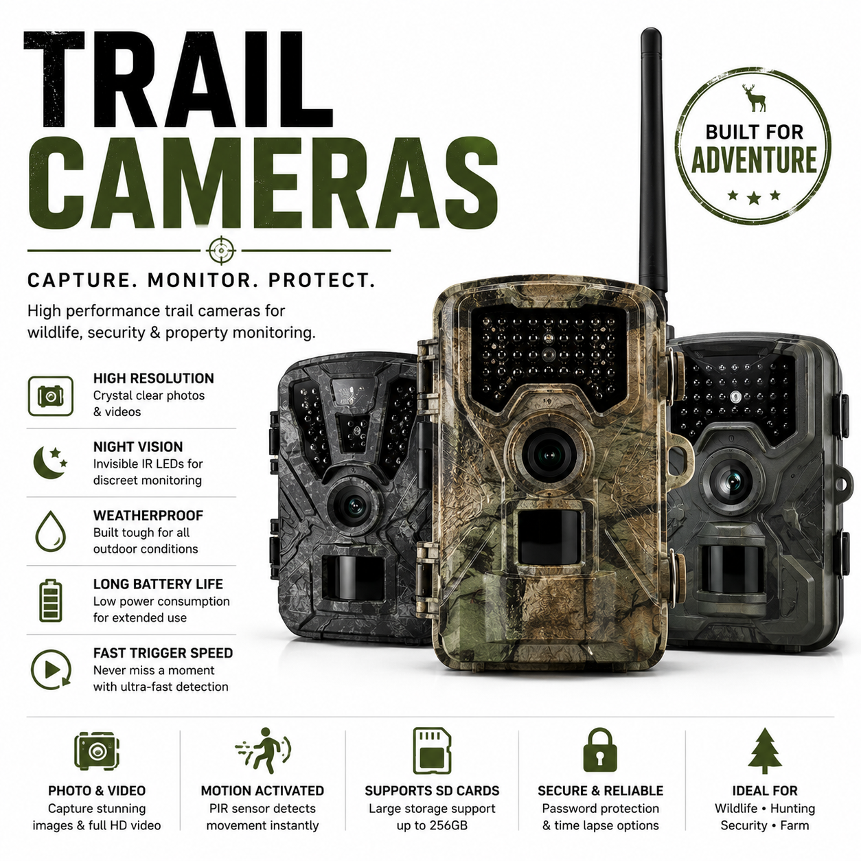 TRAIL CAMERAS