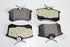 RENAULT BRAKE PADS SCENIC2/MEGANE2 REAR