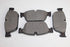 CITROEN BRAKE PADS DS5 FRONT