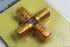BMW VALVE CAPS SET 4 PIECE BLIST GOLD