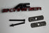 BMW BADGE SCHNITZER METAL  RED 4 GRILLE