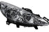 PEUGEOT HEADLIGHT 207 W/O SPOT LF 06-11