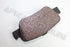 TOYOTA BRAKE PAD COROLLA REAR 1.6I 2016