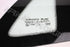 OPEL QUARTER GLASS CORSA GAMMA REAR RH 04-12