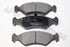 FORD BRAKE PAD FIESTA 1.3I FRONT 97-98