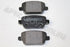 LANDROVER BRAKE PAD FREELANDER 2 2.2D REAR BIG 08-