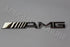 MERC AMG GRILLE EMBLEM SILVER