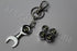 BMW VALVE CAPS MOTORSPORT WHEEL BLACK W/SP