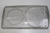 MERCEDES W123 FRONT HEADLIGHT GLASS RIGHT [NO FRAME]