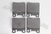 MERC BRAKE PADS REAR 203 [Double Pin]