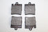 MERC BRAKE PAD REAR W203/9/10