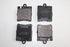 MERC BRAKE PAD REAR W203/9/10