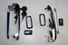 VW DOOR HANDLE GOLF1 4 PCS+KEYS CHROME 92-08