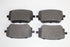 MERC BRAKE PAD SET REAR STD A200 W177 282ENG