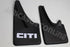VW MUD FLAP GOLF 1 W/WHITE LETTERS SET 92-