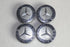 MERC WHEEL CAP BADGE BLUE SET