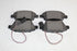FIAT 500 FRONT BRAKE PADS WITH SENSOR 2012 UP