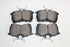 HONDA ACCORD BRAKE PAD REAR K24A3