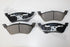 CHRYSLER BRAKE PAD VOYAGER 3.3 EGA REAR 00-08