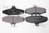 SSANG YONG BRAKEPAD MUSSO 2.9TDI REAR 2004