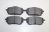 PROTON SAGA FRONT BEAKE PADS SET 2023 UP