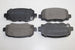 JEEP BRAKE PADS RENEGADE 1.4 REAR 15-