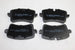 AUDI RS5 2.0 2010-2014 REAR BRAKE PAD SET WITH SENSOR