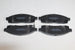 FIAT FULLBACK FRONT BRAKE PAD SET 2.4 2016-