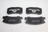 MITSUBISHI BRAKE PAD SET-REAR PAJERO 3.2 2000-06