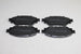 TOYOTA BRAKE PAD SET-FRONT HILUX 2.4 2019-