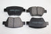 VW CADDY BRAKE PAD SET-REAR 2.0 CLC 10-15