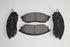 NISSAN BRAKE PAD SET FRONT MURANO 2005-2007 3.5