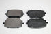 MERC BRAKE PAD SET REAR STD A200 W177 282ENG