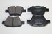 PEUGEOT BRAKE PADS 207 1.6 HDI 06-10