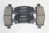 SUBARU SUBARU FORESTER X REAR BRAKE PADS 2002 - 2005