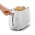 Delonghi White Eclettica 2 Slice Toaster - CTY2103.W