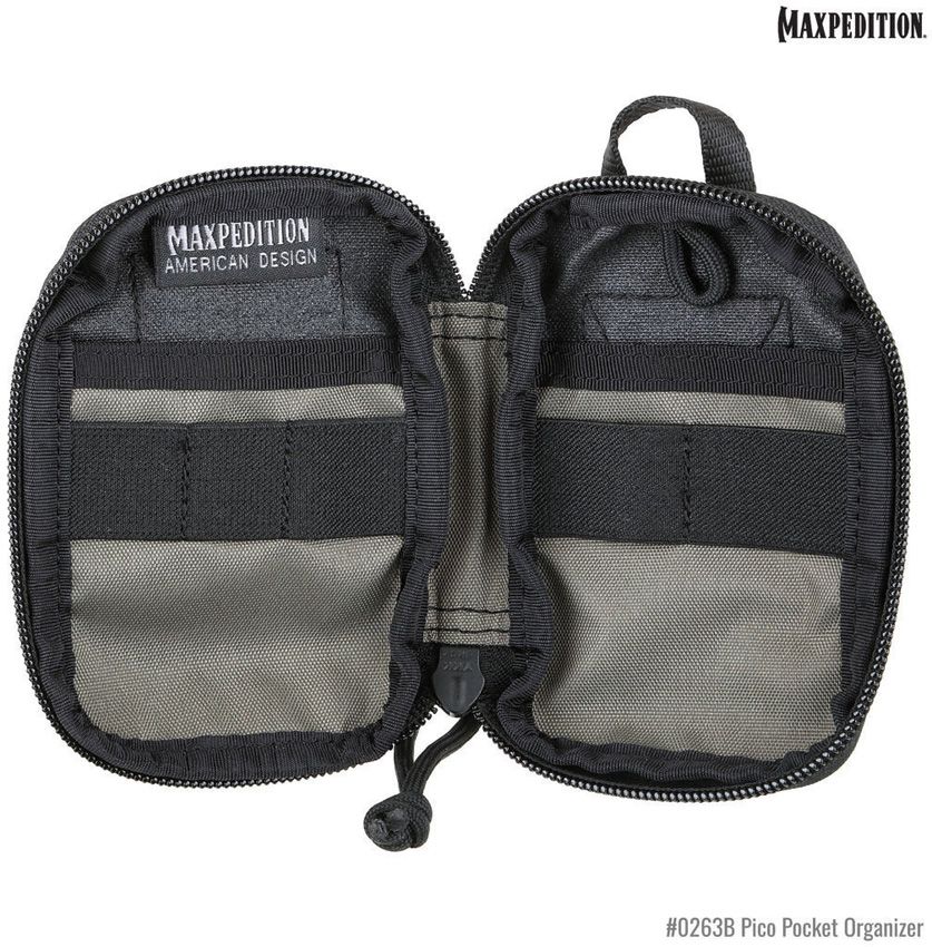 Maxpedition Pico Pocket Organizer Black 0263B