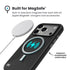 Speck Presidio2 Grip MagSafe Case - Apple iPhone 17 Pro - Black & Slate Grey