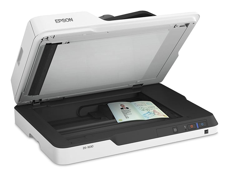 Epson 25ppm A4 Flatbed & ADF USB3 1500 Pages Daily Single Pass Dual Scanning
