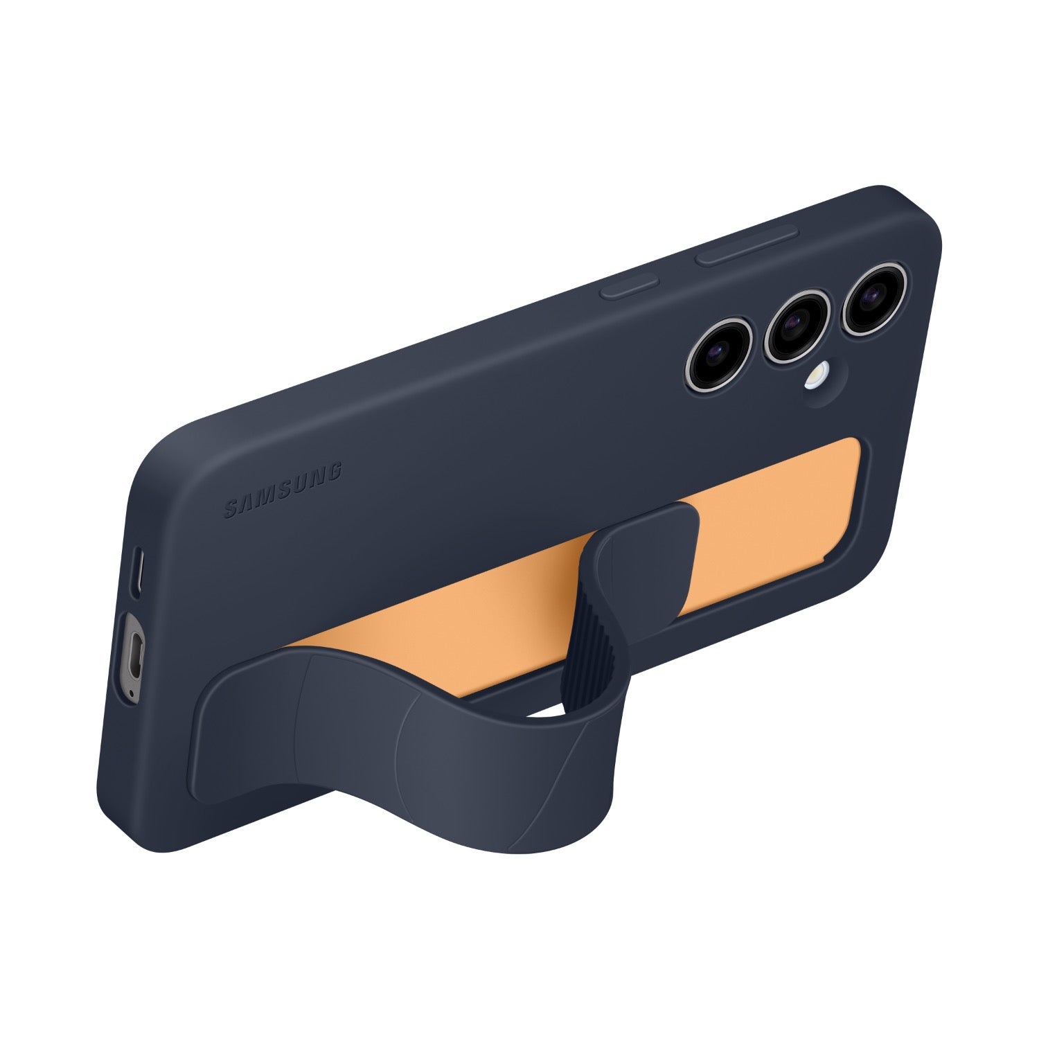 Samsung Standing Grip Cover - Samsung Galaxy S24 FE - Blue Black