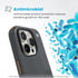 Speck Presidio2 Grip Case - Apple iPhone 16 Pro - Charcoal Grey & Cool Bronze