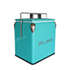 Totai 13l Mint Metal Cooler Box With Handle & Lid - 05/MCB-M