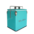 Totai 13l Mint Metal Cooler Box With Handle & Lid - 05/MCB-M