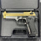 Blow F92 Shiny Chrome|Gold Blank/Pepper Gun (Semi Auto|15+1|9mm PAK)