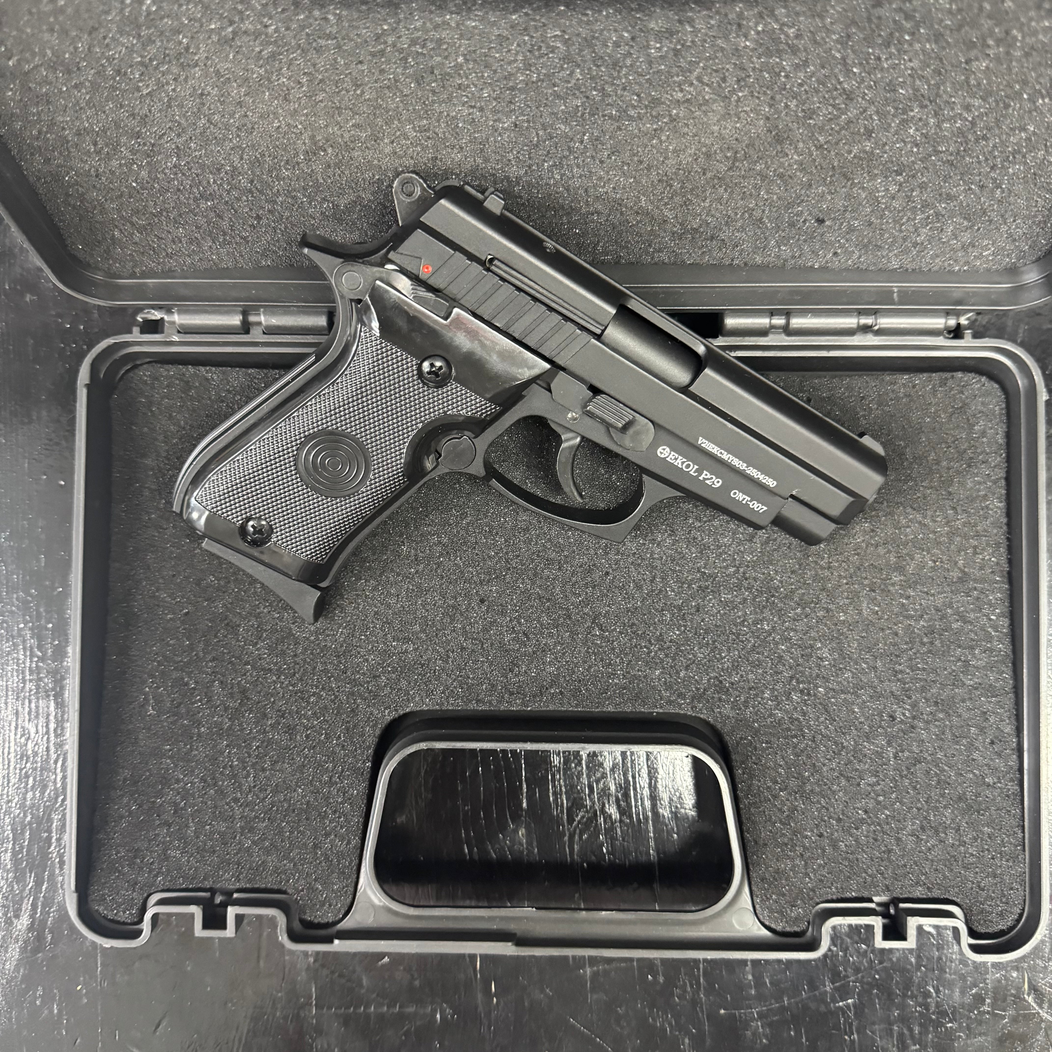 Ekol P29 Black Blank/Pepper Gun (Semi Auto|8+1|9mm PAK)