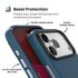 Speck Presidio2 Pro MagSafe Case - Apple iPhone 17 Pro Max - Blue & Silver