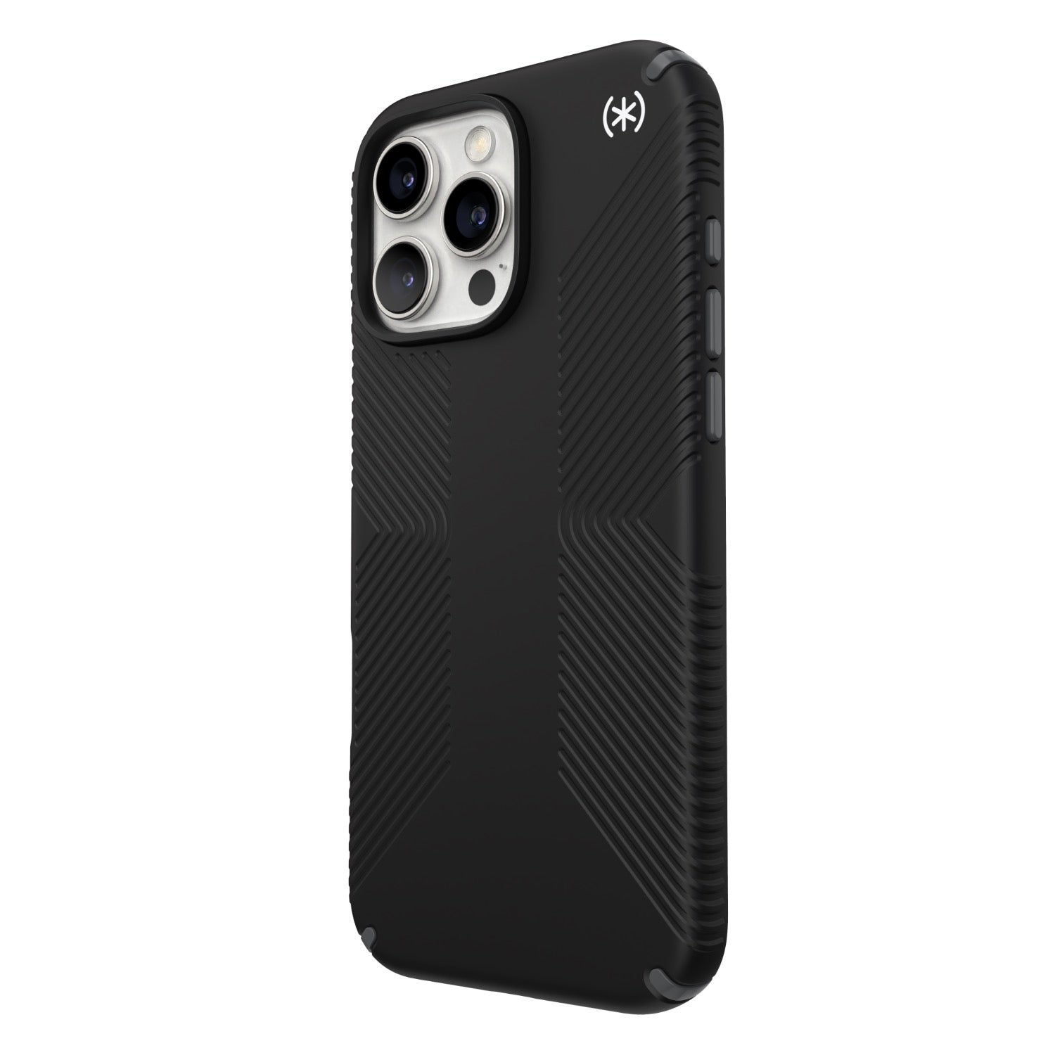 Speck Presidio2 Grip Case - Apple iPhone 16 Pro Max - Black & Slate Grey