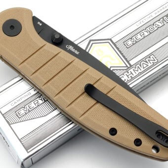 Bestech Goodboy Khaki Knife – BMK04E