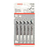 Jigsaw Blades, Bosch, T101B, 5 Pieces