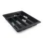 Moulded Cutlery Tray, Charcoal, 450 Unit, W356mm x 460mm